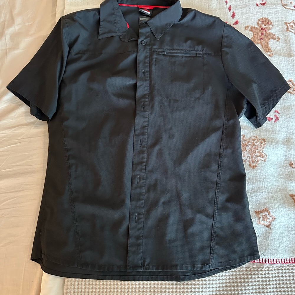 Gerry Weber Black Short Sleeve Button Down Shirt